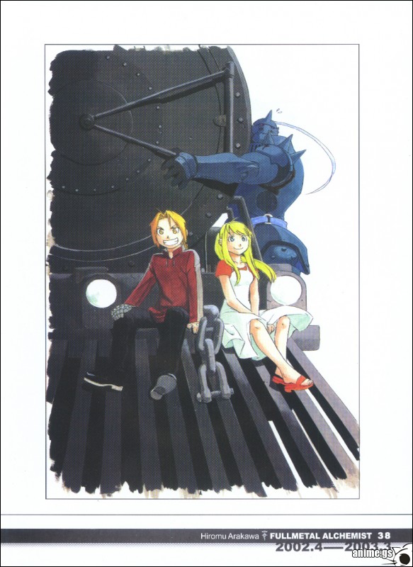 Otaku Gallery  / Art Books / Full Metal Alchemist - Artbook / 030.jpg